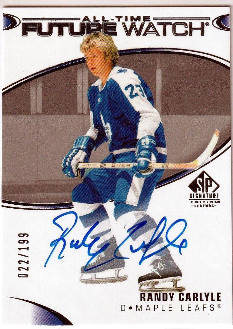 Randy Carlyle [Autograph] #384