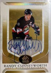 Randy Cunneyworth [Gold Spectrum Autograph] #184