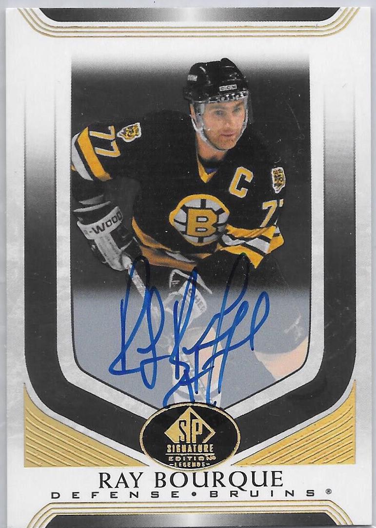 Ray Bourque [Black Autograph] #349