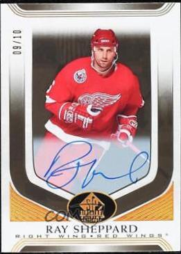 Ray Sheppard [Black Autograph] #88