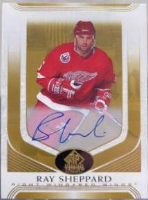Ray Sheppard [Gold Spectrum Autograph] #88