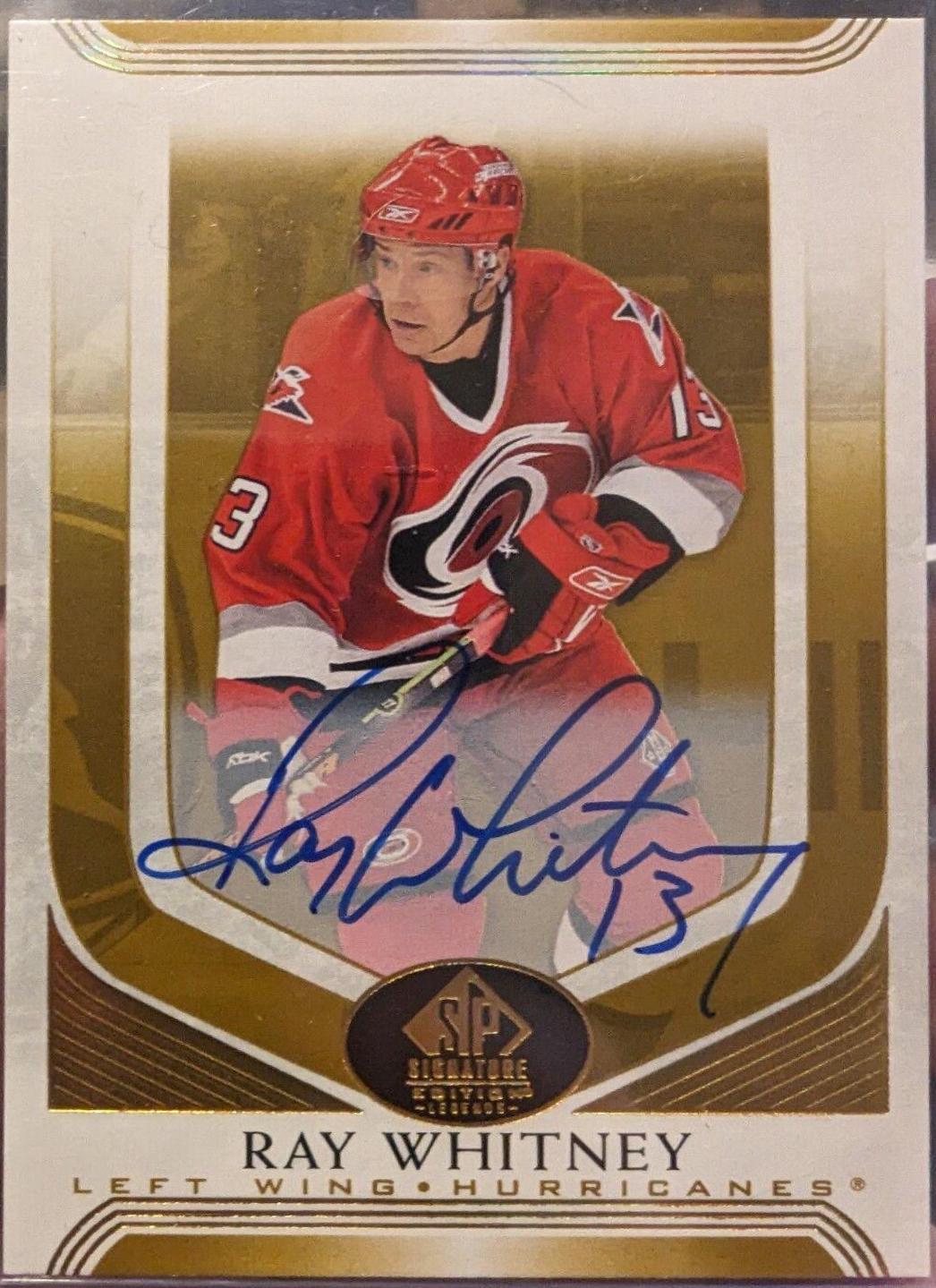 Ray Whitney [Gold Spectrum Autograph] #299
