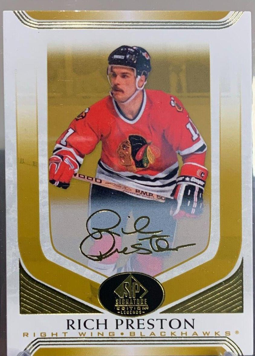 Rich Preston [Gold Spectrum Autograph] #187