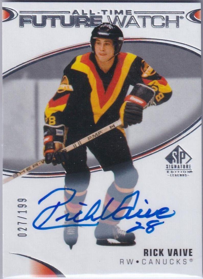 Rick Vaive [Autograph] #381