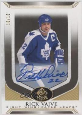 Rick Vaive [Black Autograph] #80