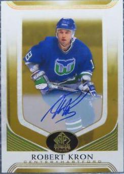 Robert Kron [Gold Spectrum Autograph] #210