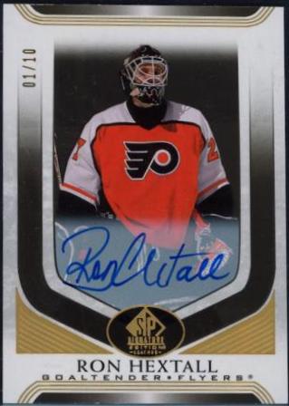 Ron Hextall [Gold Spectrum Autograph] #336