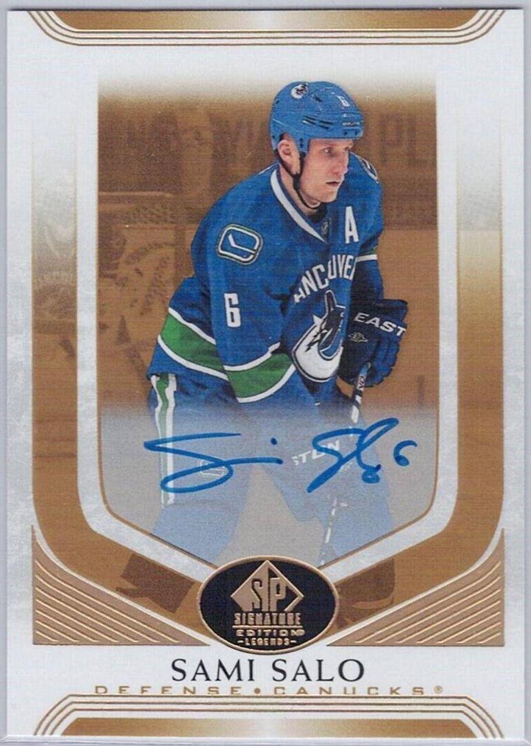 Sami Salo [Gold Spectrum Autograph] #141