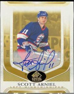 Scott Arniel [Black Autograph] #138
