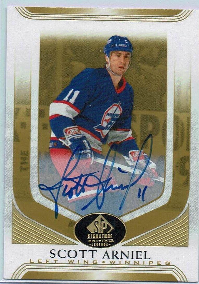 Scott Arniel [Gold Spectrum Autograph] #138