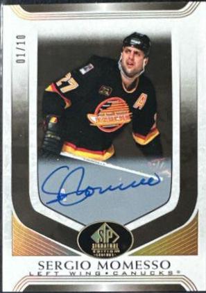 Sergio Momesso [Black Autograph] #92