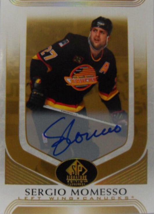 Sergio Momesso [Gold Spectrum Autograph] #92