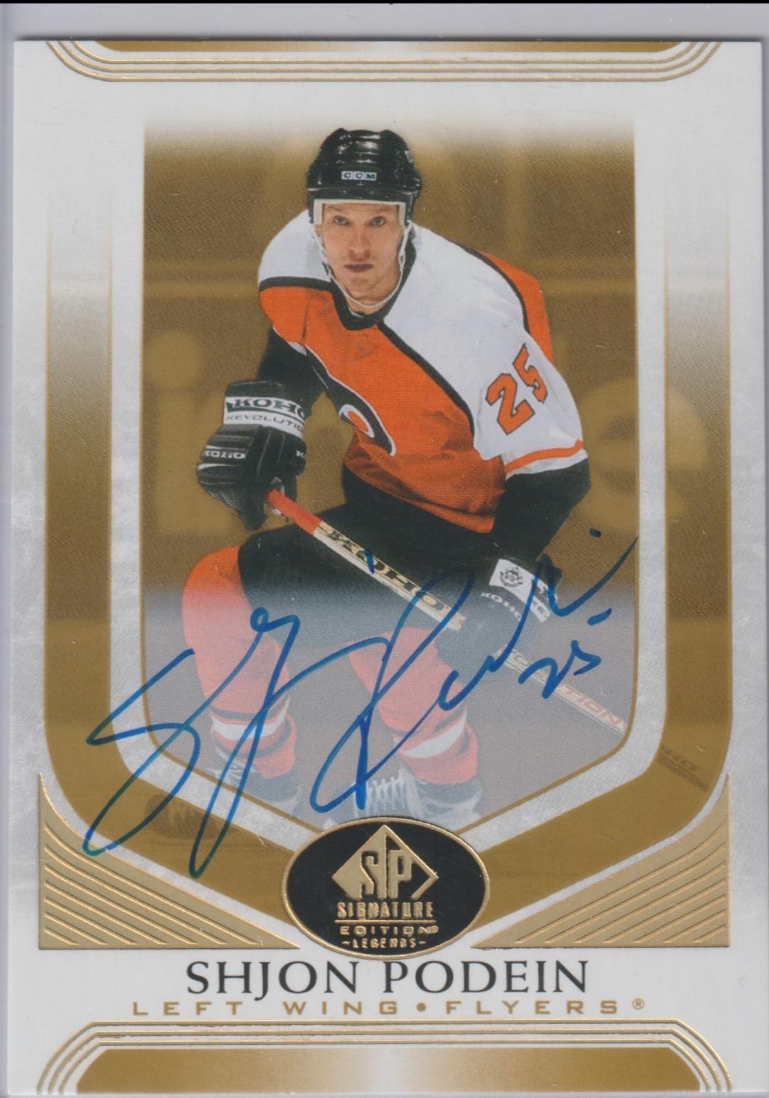 Shjon Podein [Black Autograph] #208