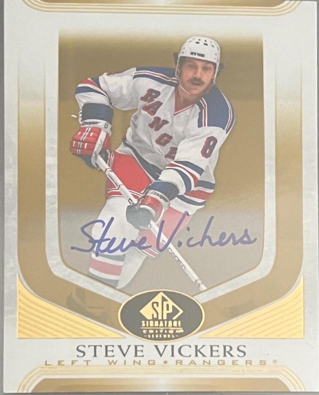 Steve Vickers [Black Autograph] #24