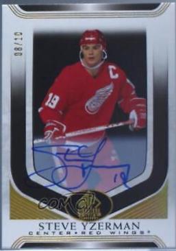 Steve Yzerman [Black Autograph] #339