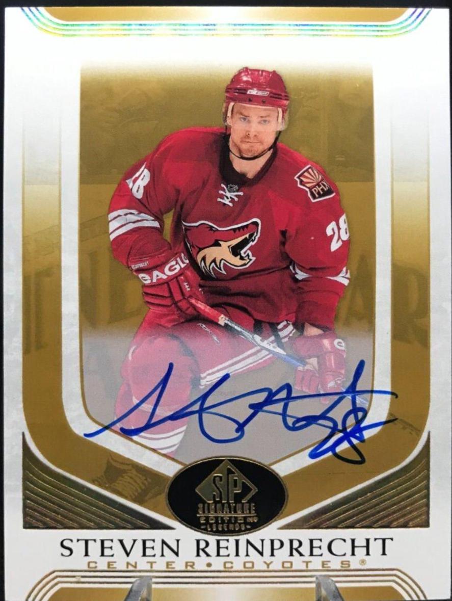 Steven Reinprecht [Gold Spectrum Autograph] #86