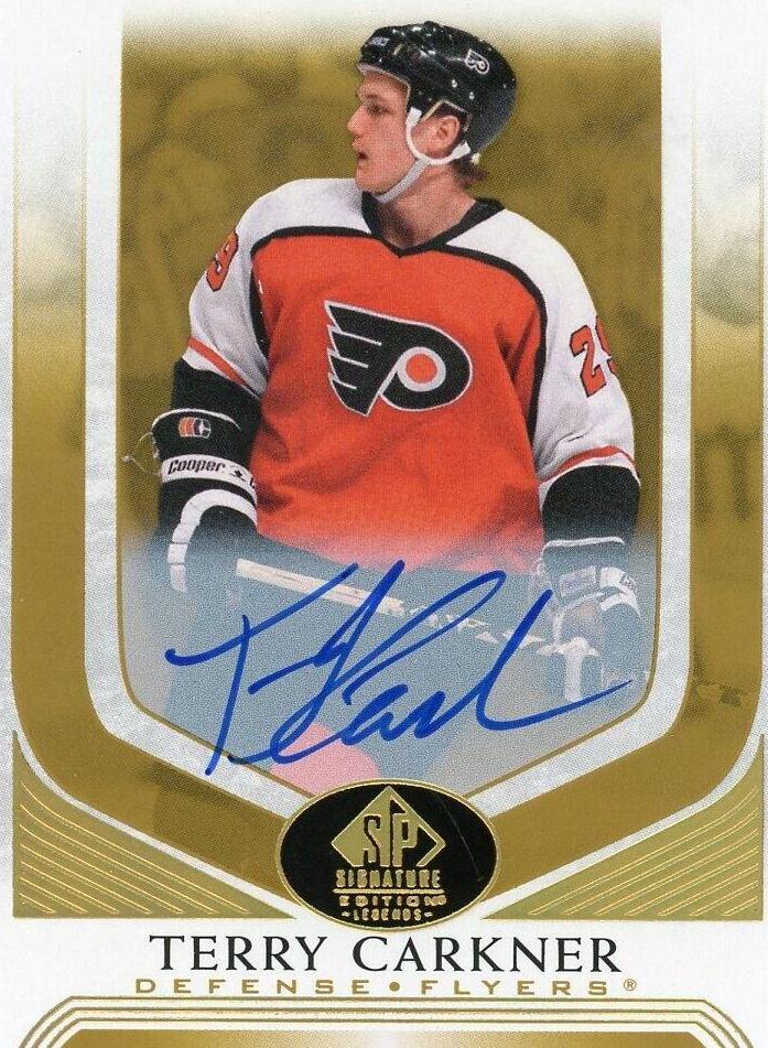 Terry Carkner [Gold Spectrum Autograph] #93