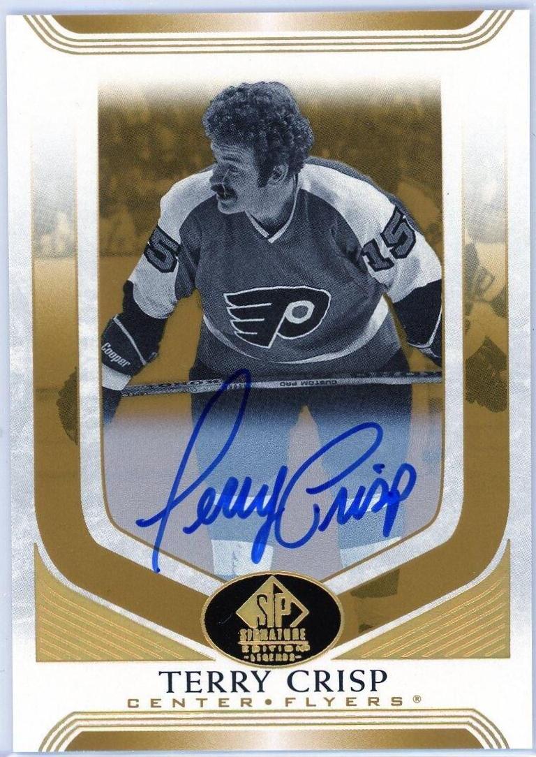 Terry Crisp [Gold Spectrum Autograph] #71