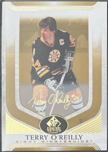 Terry O'Reilly [Gold Spectrum Autograph] #84