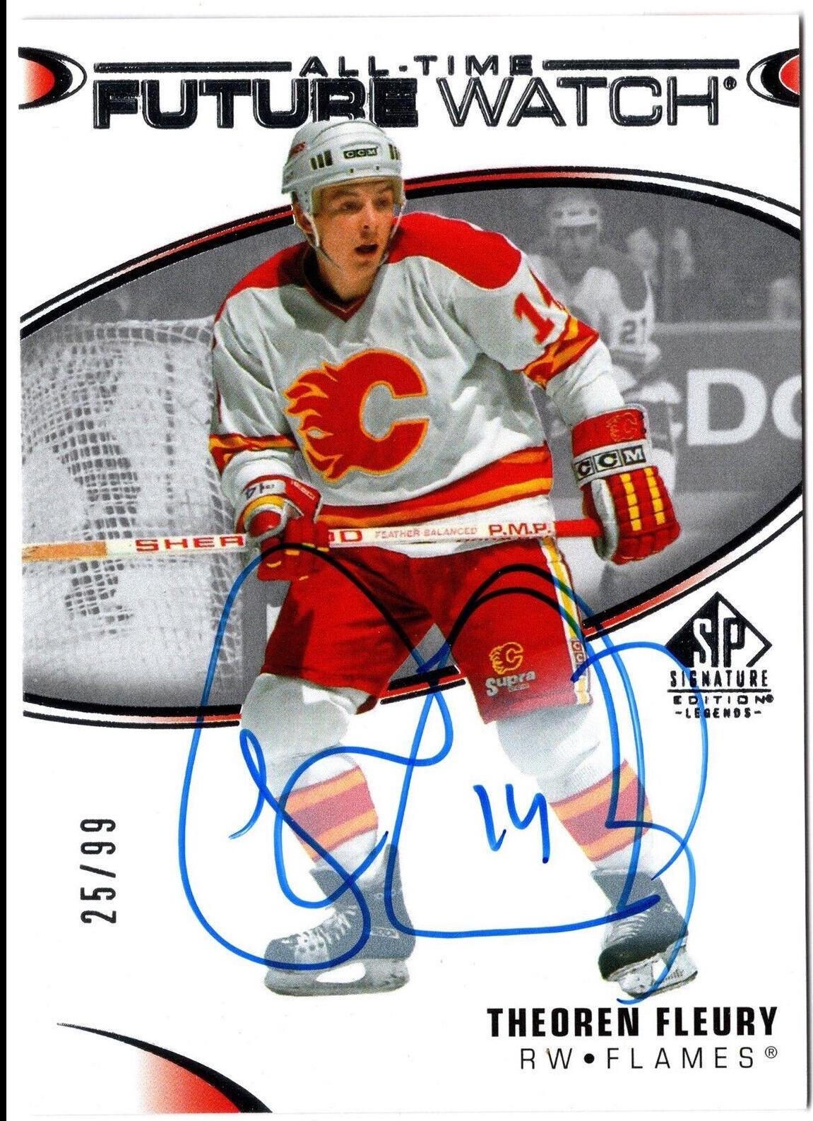Theoren Fleury [Autograph] #413