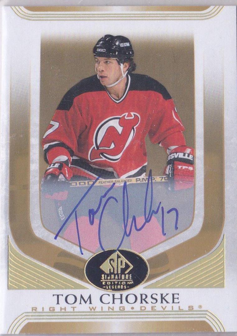 Tom Chorske [Black Autograph] #244