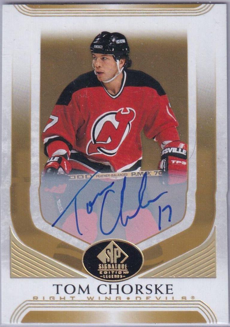 Tom Chorske [Gold Spectrum Autograph] #244