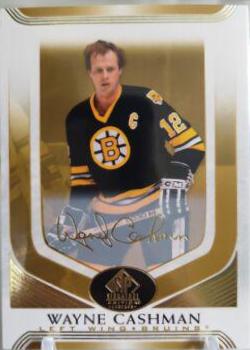 Wayne Cashman [Gold Spectrum Autograph] #22
