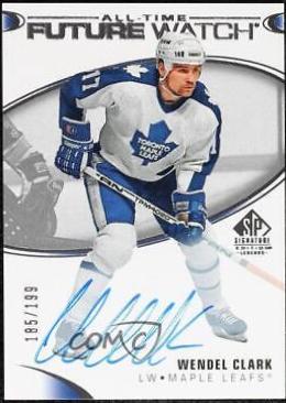 Wendel Clark [Autograph] #372