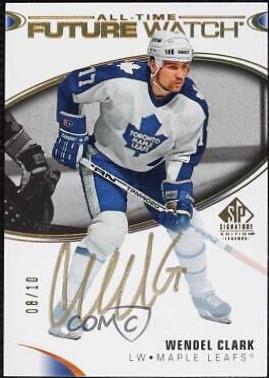 Wendel Clark [Black Autograph] #372