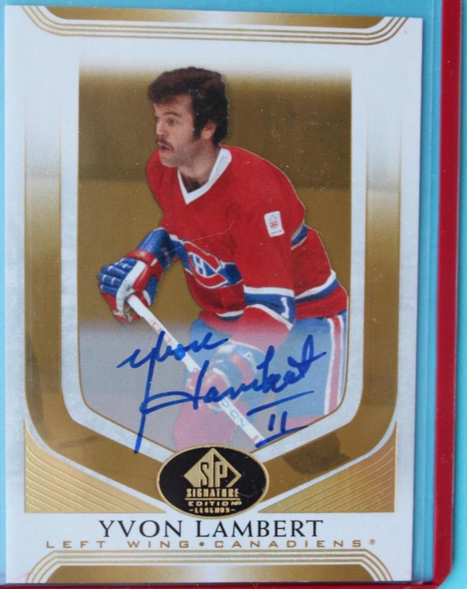 Yvon Lambert [Gold Spectrum Autograph] #286
