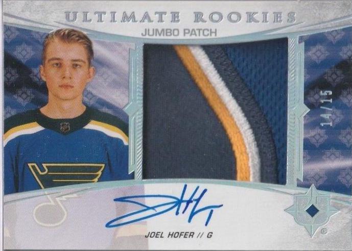 Joel Hofer [Autograph Jumbo Patch] #106