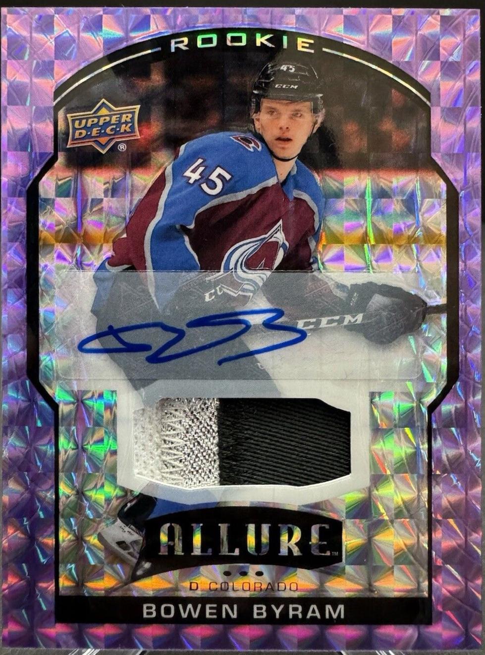 Bowen Byram [Purple Diamond Autograph Patch] #98