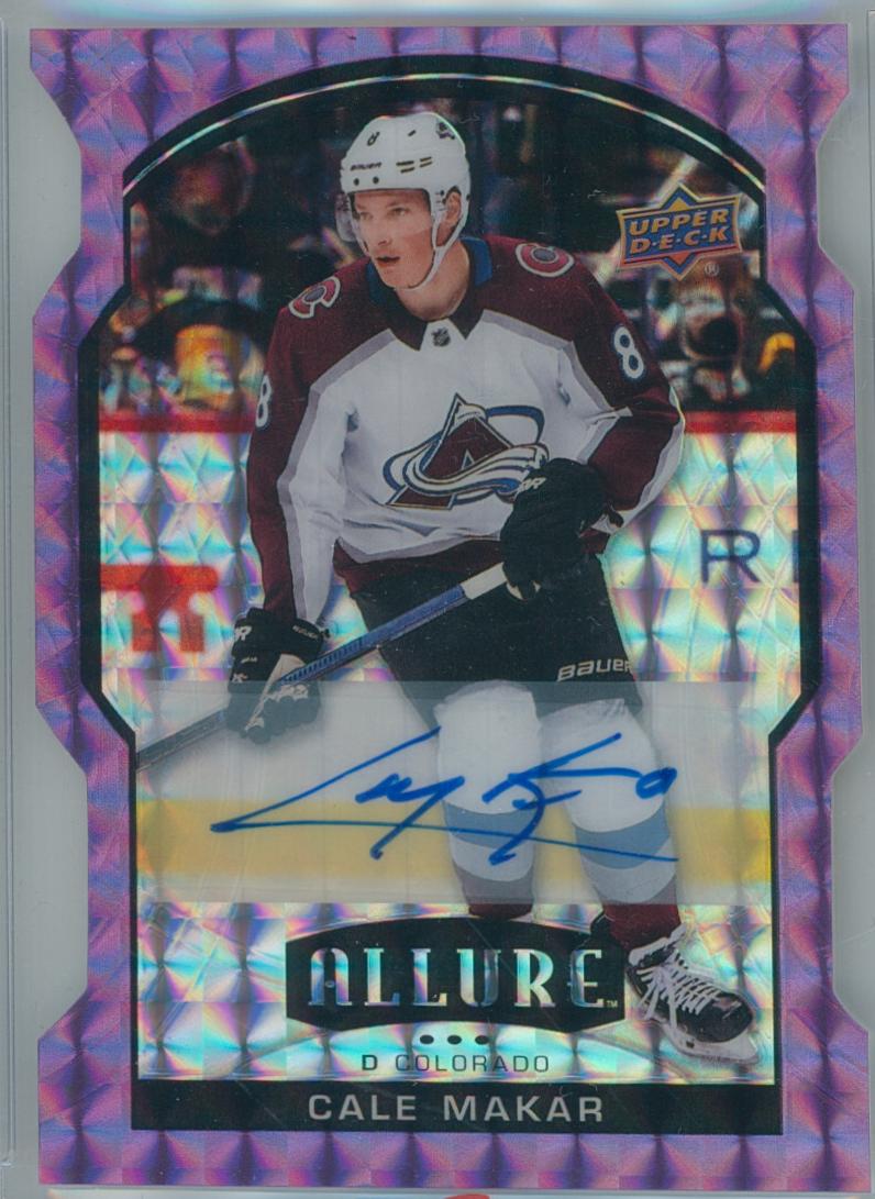 Cale Makar [Purple Diamond Autograph] #6