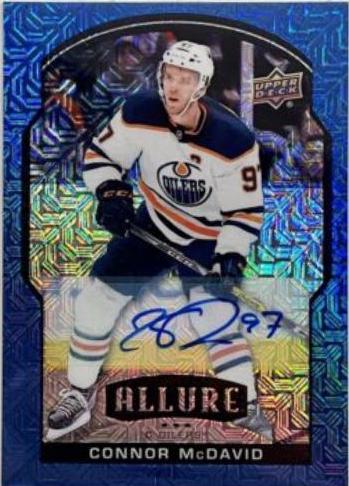 Connor McDavid [Blue Line Autograph] #50