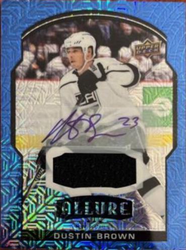 Dustin Brown [Blue Line Autograph Jersey] #8