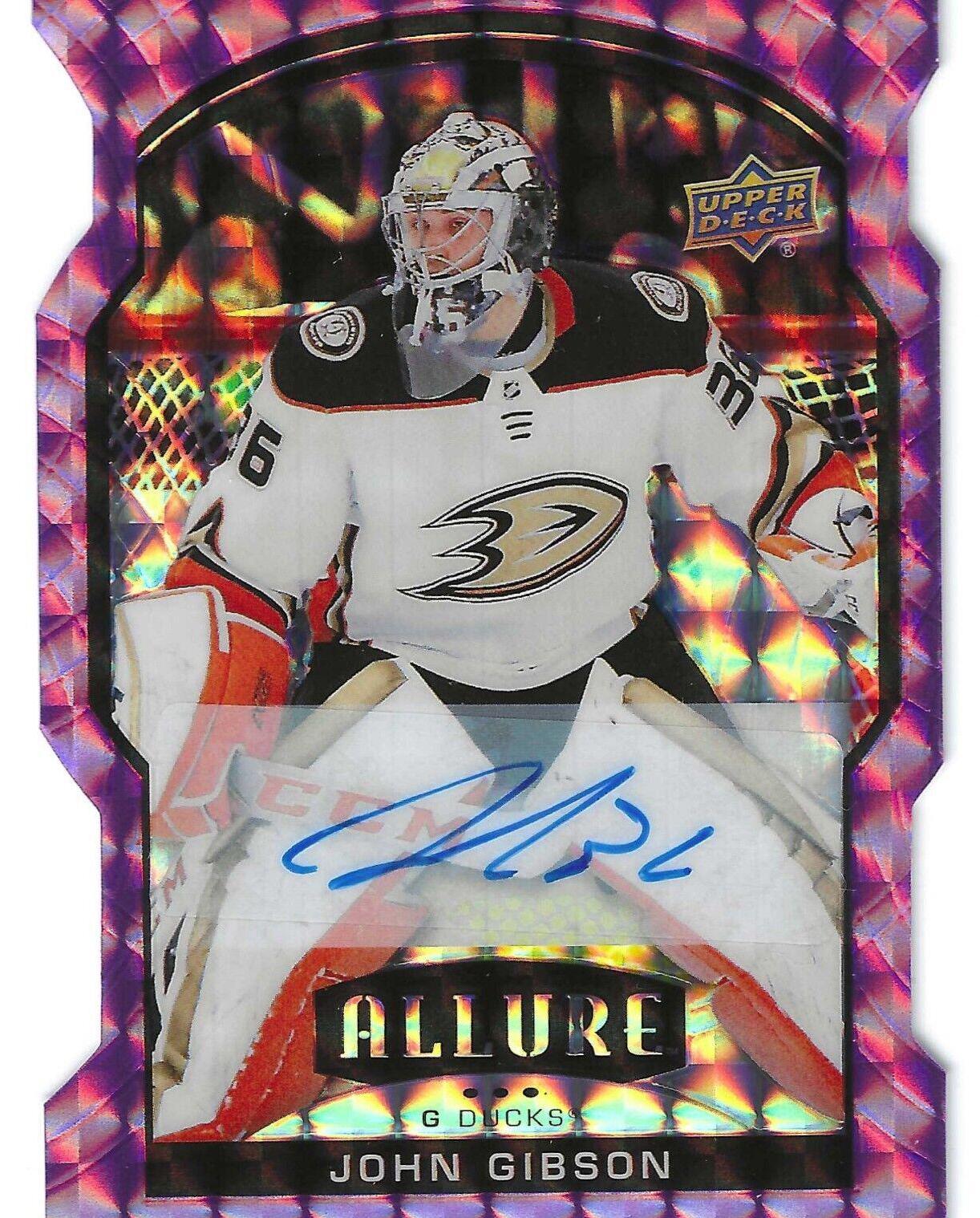 John Gibson [Purple Diamond Autograph] #18
