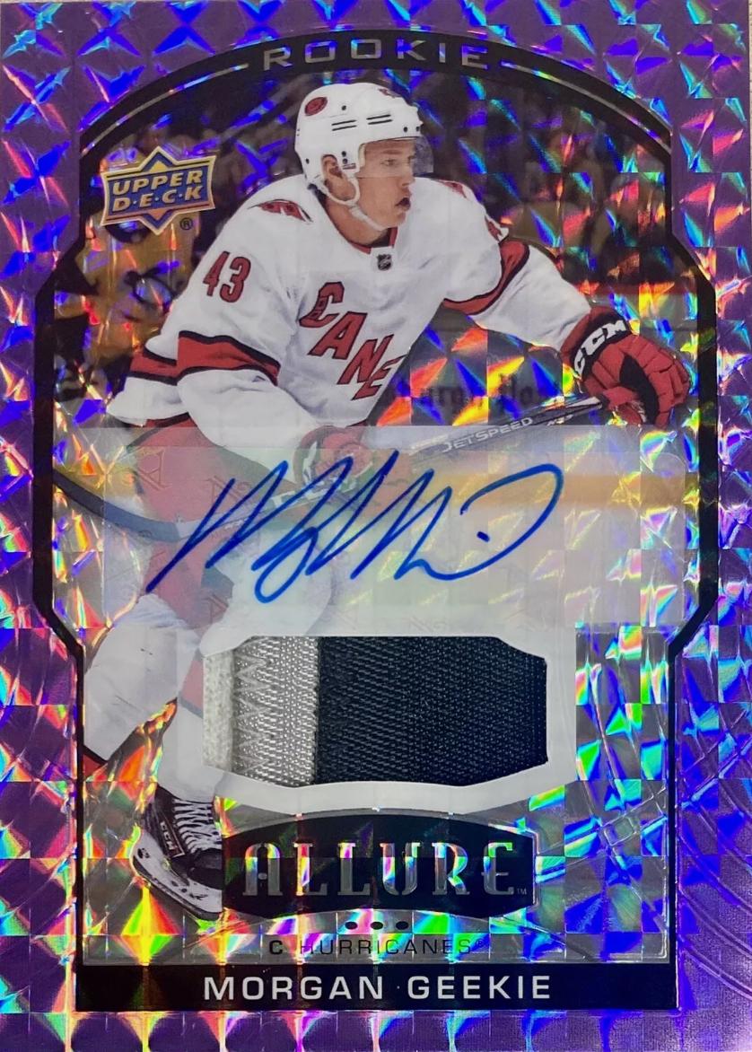 Morgan Geekie [Purple Diamond Autograph Patch] #74