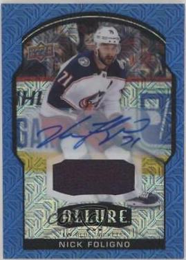 Nick Foligno [Blue Line Autograph] #51