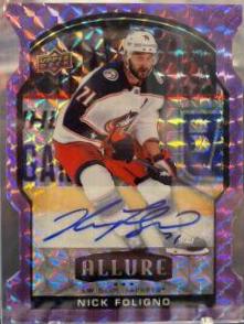 Nick Foligno [Purple Diamond Autograph] #51