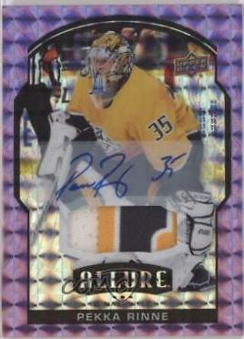 Pekka Rinne [Purple Diamond Autograph Patch] #4