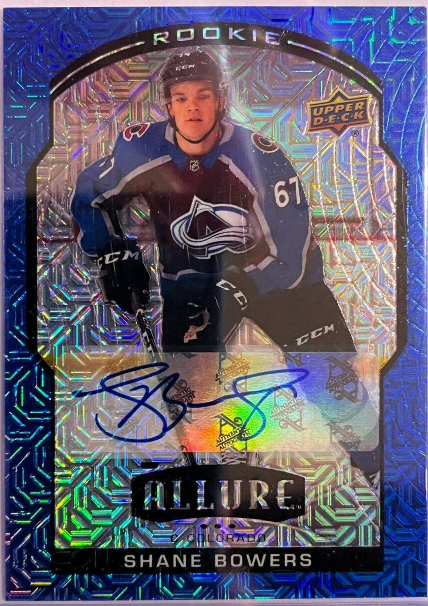 Shane Bowers [Blue Line Autograph] #87