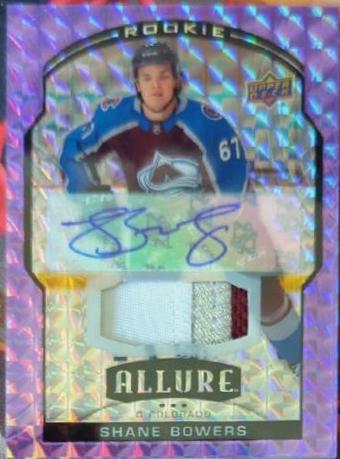 Shane Bowers [Purple Diamond Autograph Patch] #87