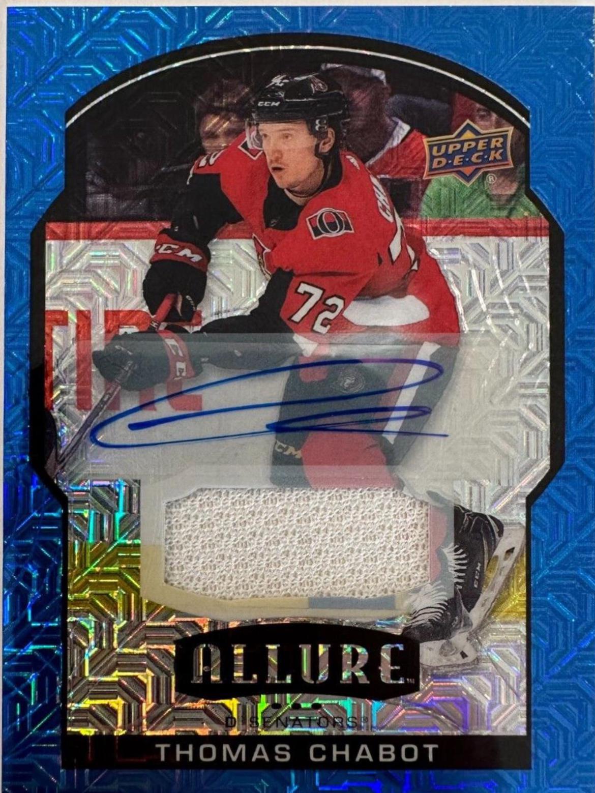Thomas Chabot [Blue Line Autograph Jersey] #66