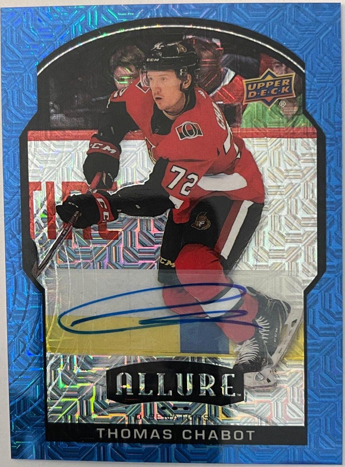 Thomas Chabot [Blue Line Autograph] #66