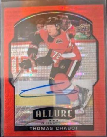 Thomas Chabot [Red Rainbow Autograph] #66