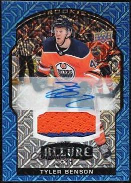Tyler Benson [Blue Line Autograph Jersey] #84