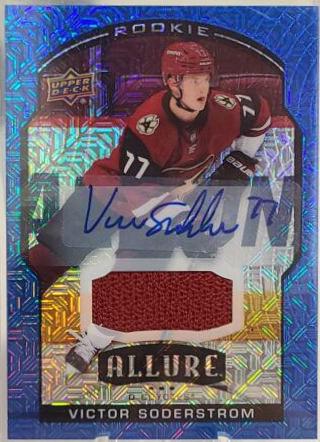 Victor Soderstrom [Blue Line Autograph Jersey] #90