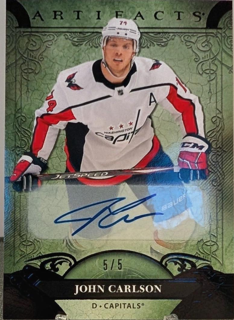 John Carlson [Black Autograph] #106