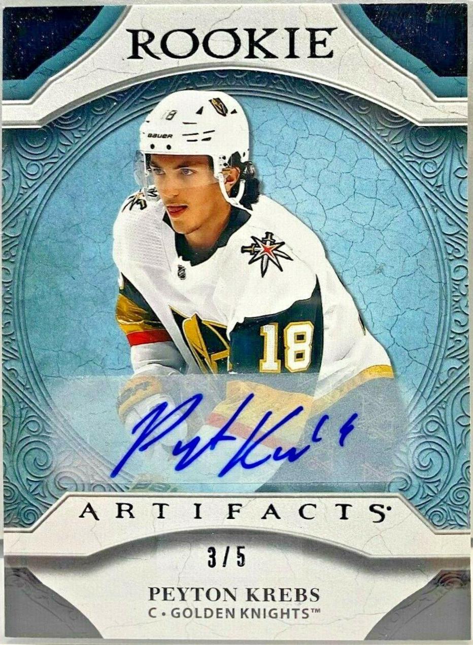 Peyton Krebs [Black Autograph] #175