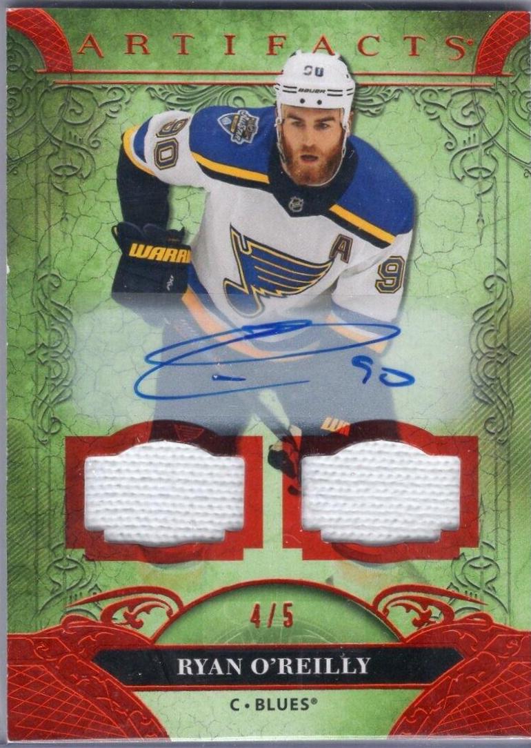 Ryan O'Reilly [Autograph Material Orange] #121